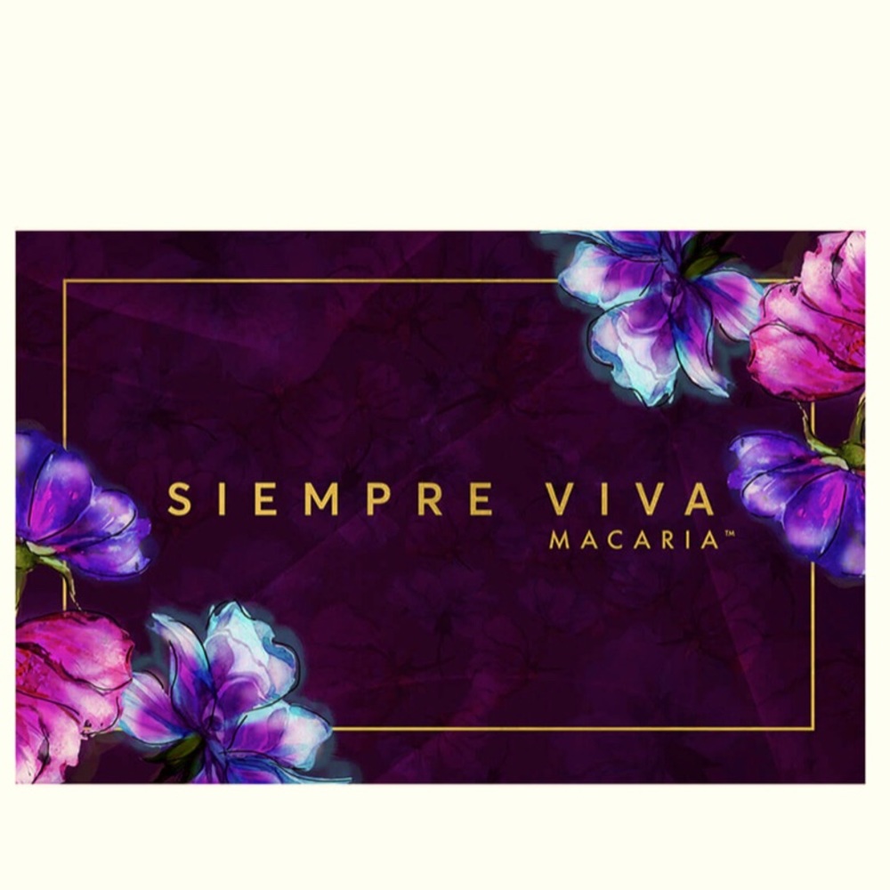 Siempre Viva makeup palette